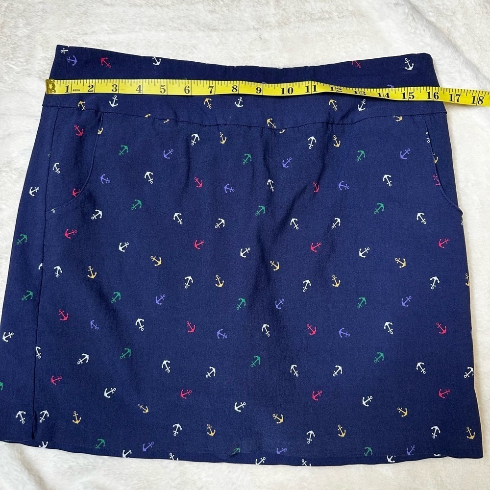 ZAC & RACHEL Multi Color Two Pocket Skort With Built In Shorts. - Picture 8 of 9